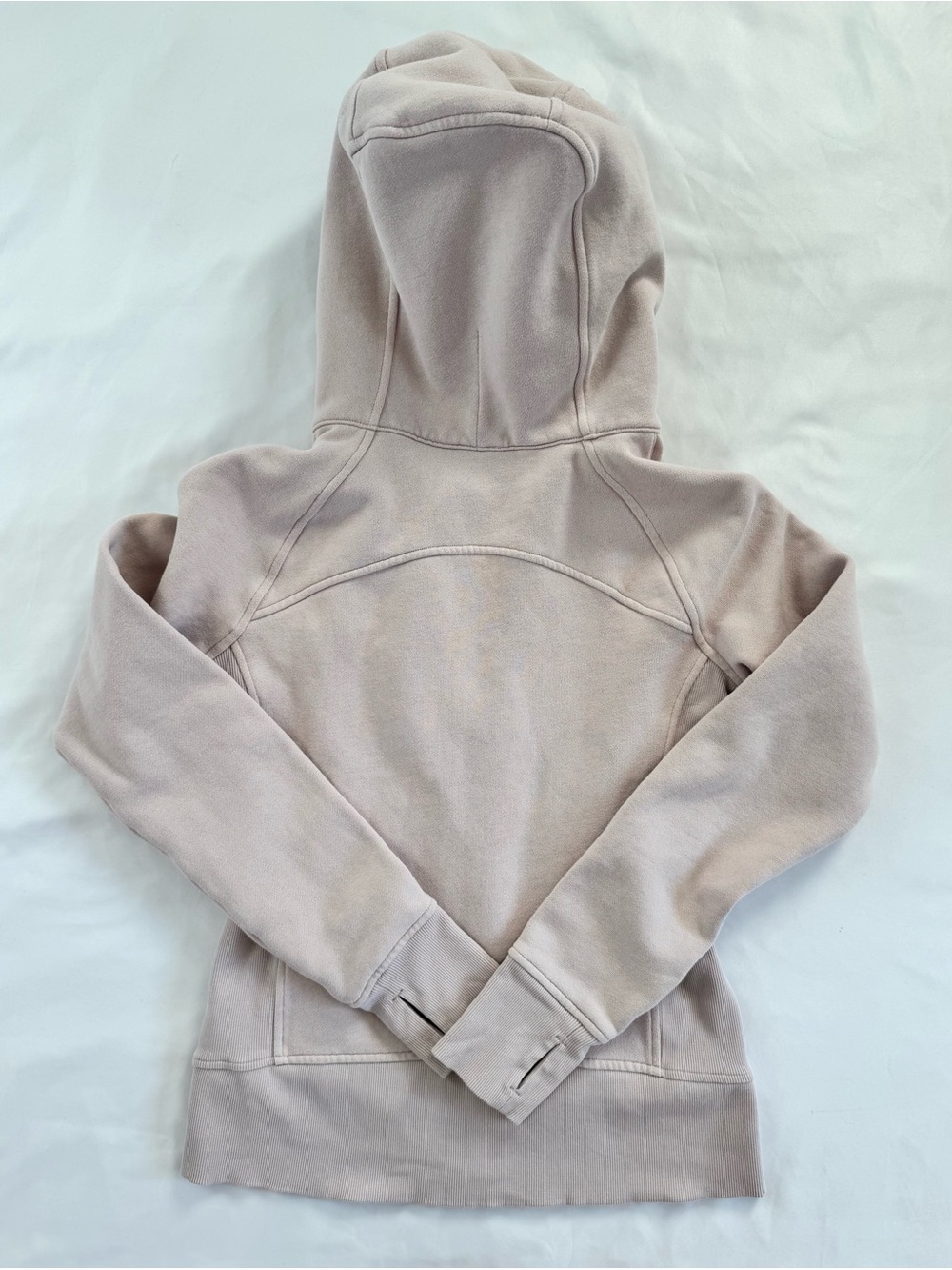 lululemon athletica Light Taupe Hooded Full-Zip Jacket - Picture 5 of 6